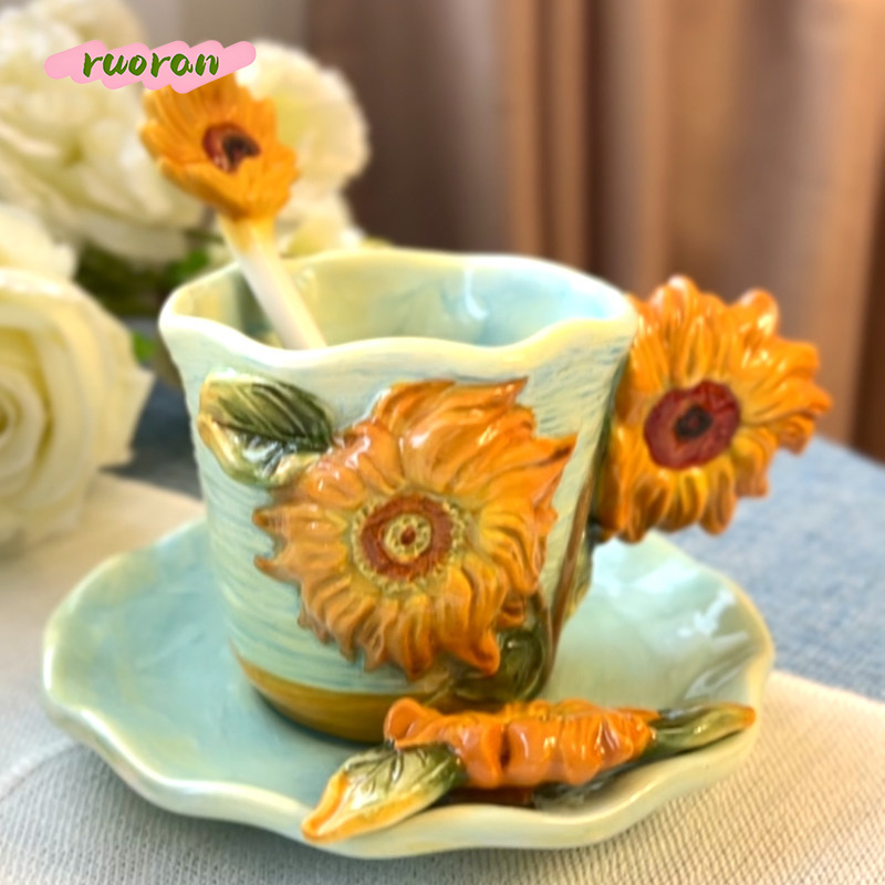 Van Gogh Starry Night Ceramic  - đánh giá và giá Coffee Tea Van