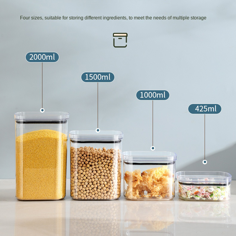 Sealed Jar Kitchen Cabinet Org - đánh giá và giá Coffee Tea Sugar Canister Set
