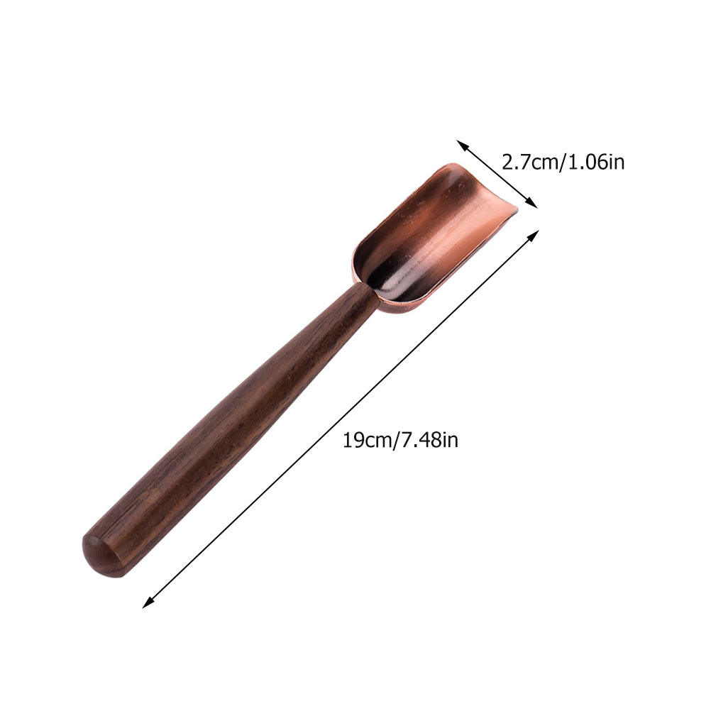 Vintage Long Handle Wooden Tea - đánh giá và giá Coffee Tea And Leaf
