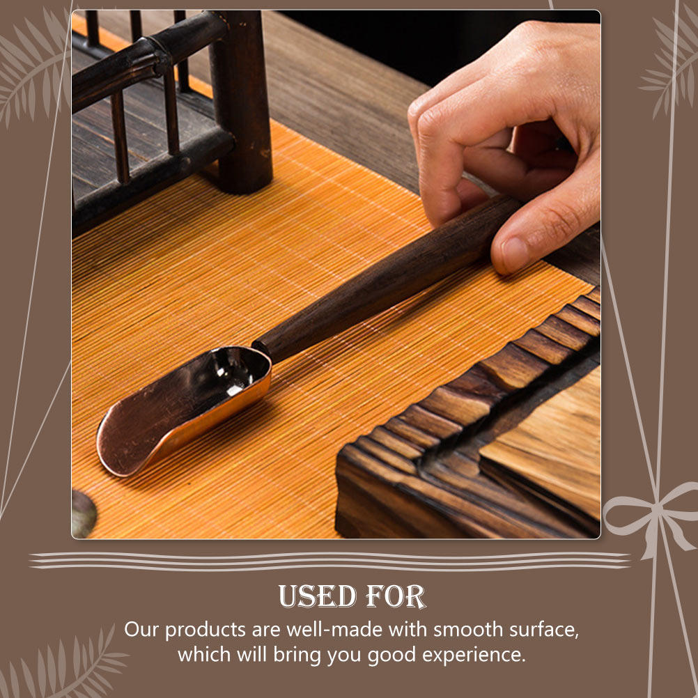 Vintage Long Handle Wooden Tea - đánh giá và giá Coffee Tea And Leaf