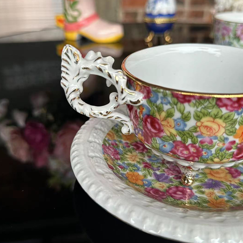 Coffee cups, plates, European  - đánh giá và giá Coffee Tea English