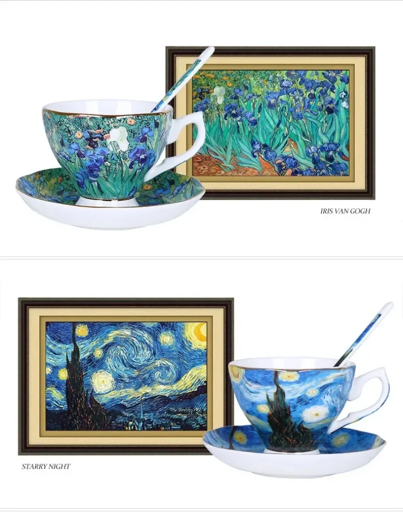 Van Gogh Art Painting Coffee C - đánh giá và giá Coffee Tea Van