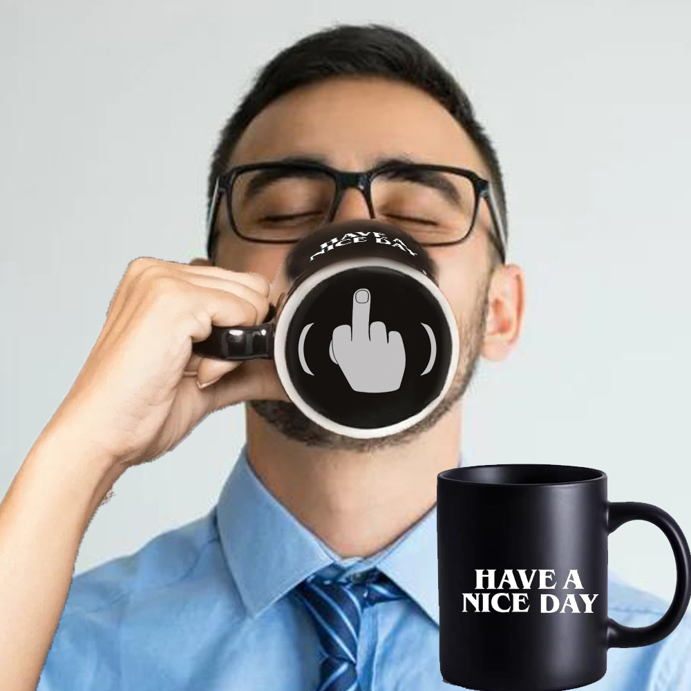 have a nice day 11oz black cer - đánh giá và giá Coffee Tea And Company