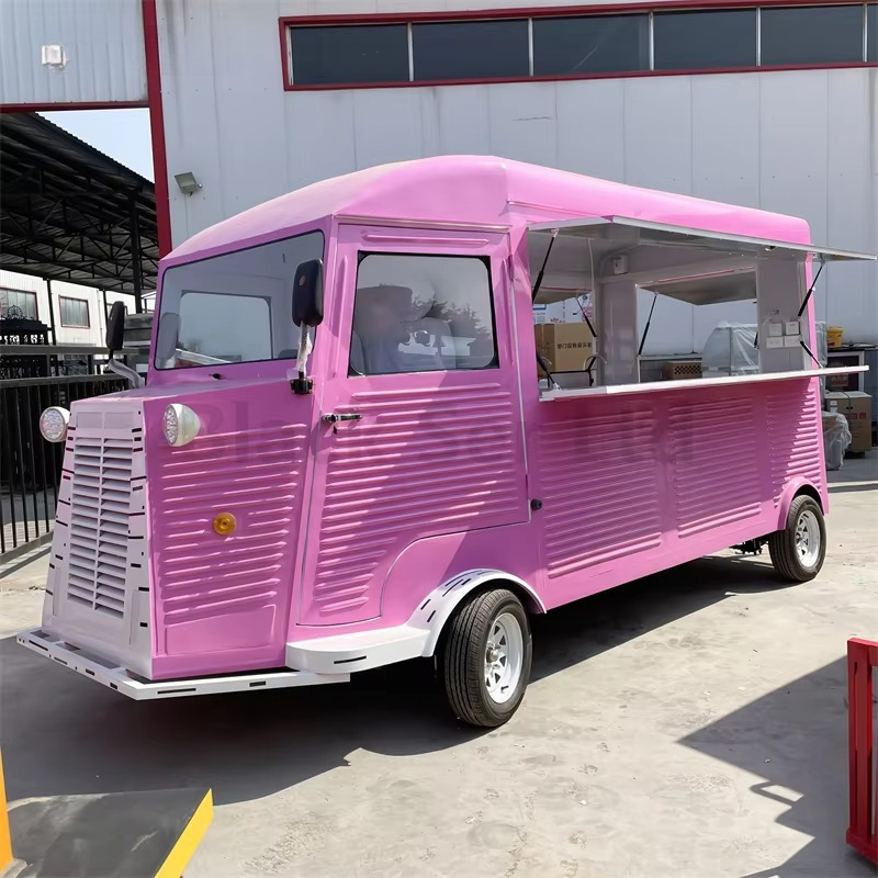 Electric Drivable Foodtruck Mo - đánh giá và giá Coffee Tea Van