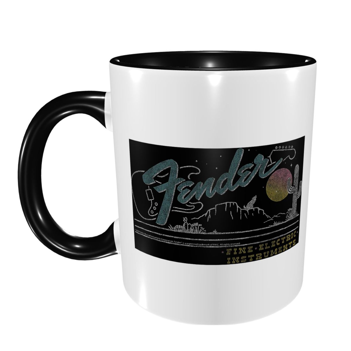 Company 90s Jazz Fender Guitar - đánh giá và giá Coffee Tea And Company