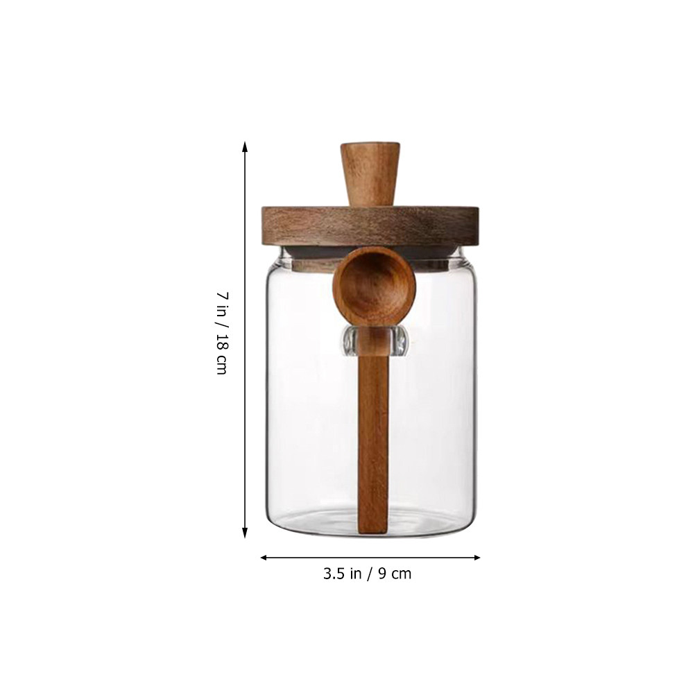 Glass Coffee Bean Storage Jar  - đánh giá và giá Tea Coffee Sugar Container