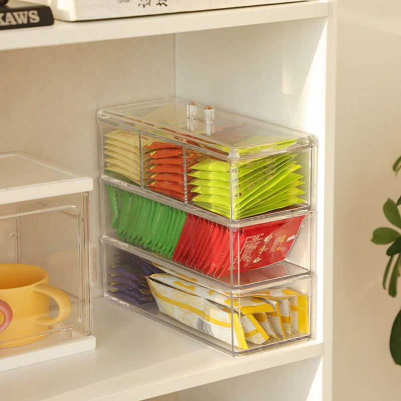 NEW Tea Bag Storage Box Drawer - đánh giá và giá Tea Coffee Sugar Container
