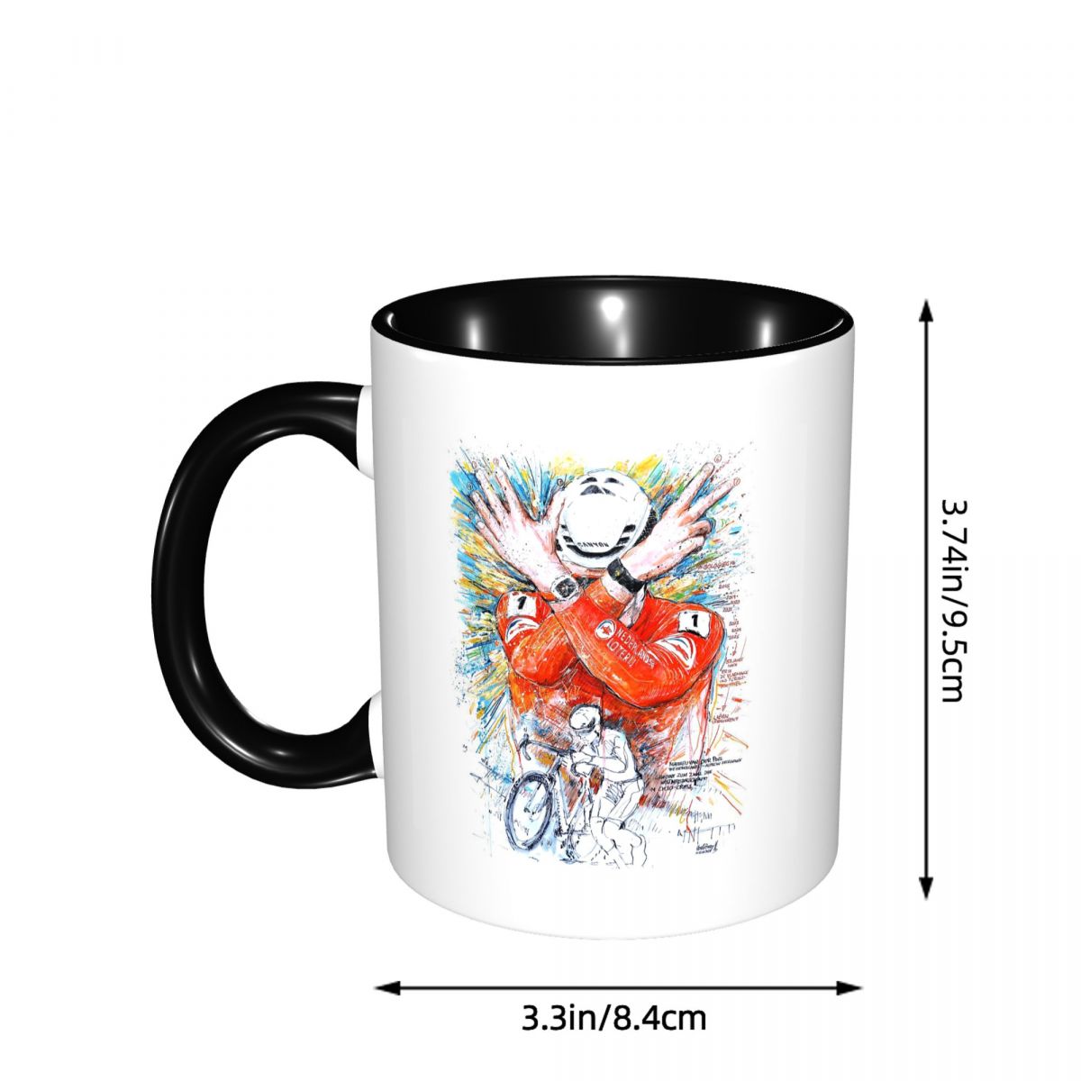 Mathieu Van Der Poel Cyclist M - đánh giá và giá Coffee Tea Van