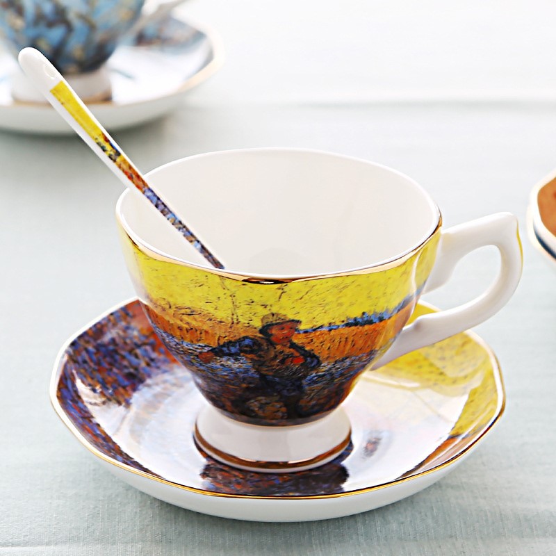 Van Gogh Art Painting Coffee M - đánh giá và giá Coffee Tea Van