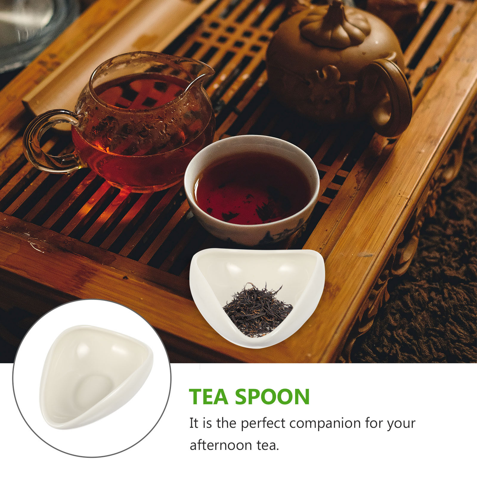 2Pcs Ceramic Tea Scoop for Loo - đánh giá và giá Coffee Tea And Leaf