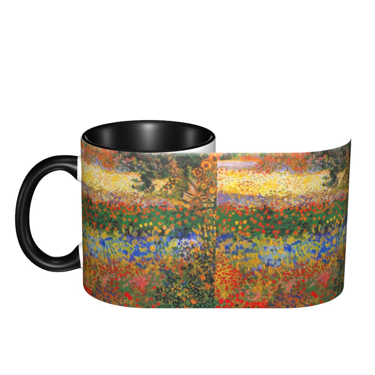 Customized Flower Garden Paint - đánh giá và giá Coffee Tea Van